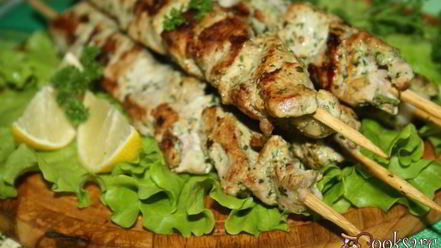 Рецепт шашлычков из свиной вырезки в йогуртово-лимонном маринаде