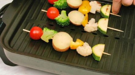 Рецепт шашлычков овощных