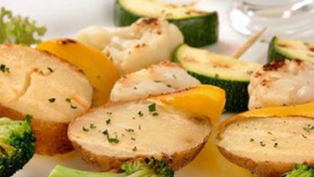 Рецепт шашлычков овощных