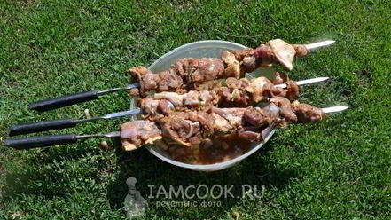 Рецепт шашлыка из баранины