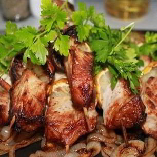 Рецепт Шашлыка из куриного филе в аэрогриле