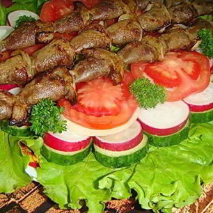 Рецепт Шашлыка из куриных сердечек