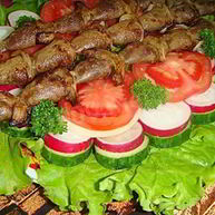 Рецепт Шашлыка из куриных сердечек