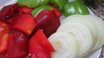 Рецепт шашлыка из курицы с овощами