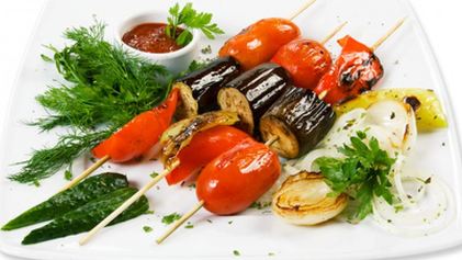 Рецепт Шашлыка из овощей на гриле