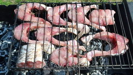 Рецепт шашлыка из сазана