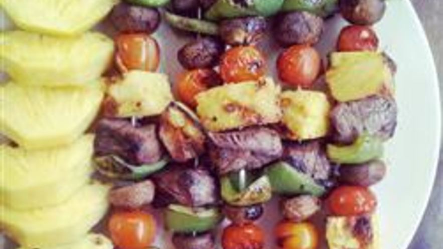 Рецепт шашлыка из свинины с ананасом