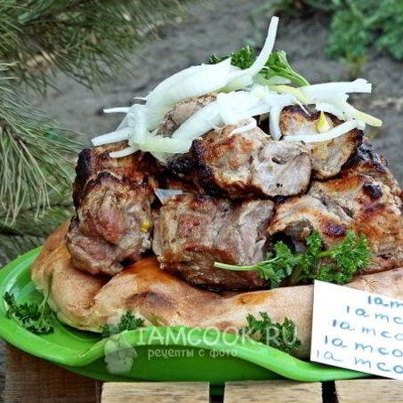 Рецепт Шашлыка из свинины в кефире