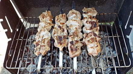 Рецепт шашлыка из свинины в кефире