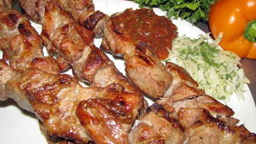 Рецепт шашлыка из свинины в уксусе