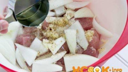 Рецепт шашлыка из свинины в вине