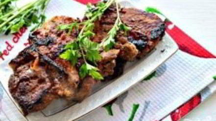 Рецепт шашлыка из телятины на сковороде