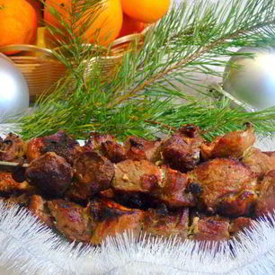 Рецепт Шашлыка Новогоднего