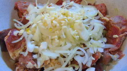 Рецепт шашлыка новогоднего