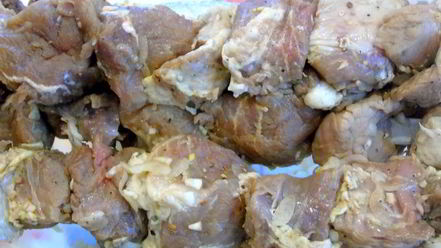 Рецепт шашлыка новогоднего