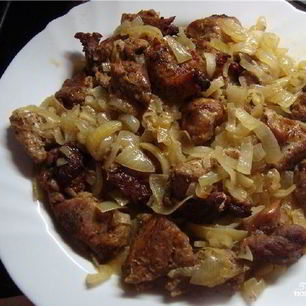 Рецепт Шашлыка в рукаве на луковой подушке