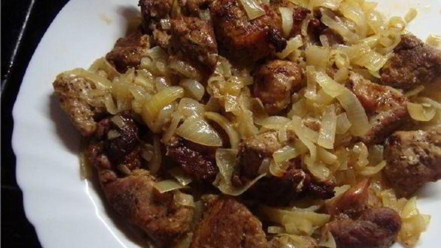 Рецепт шашлыка в рукаве на луковой подушке