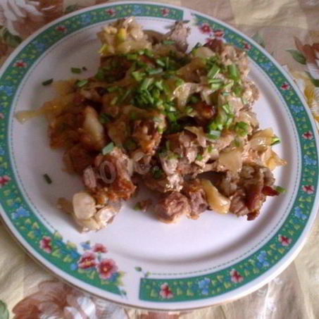 Рецепт Шашлыка в рукаве