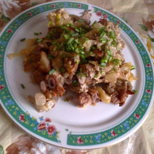 Рецепт Шашлыка в рукаве