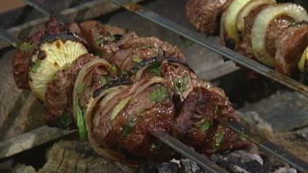 Рецепт шашлыка, замаринованного с зеленью