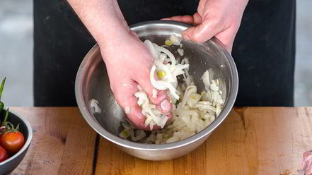 Рецепт шашлыков из говядины с помидорами черри