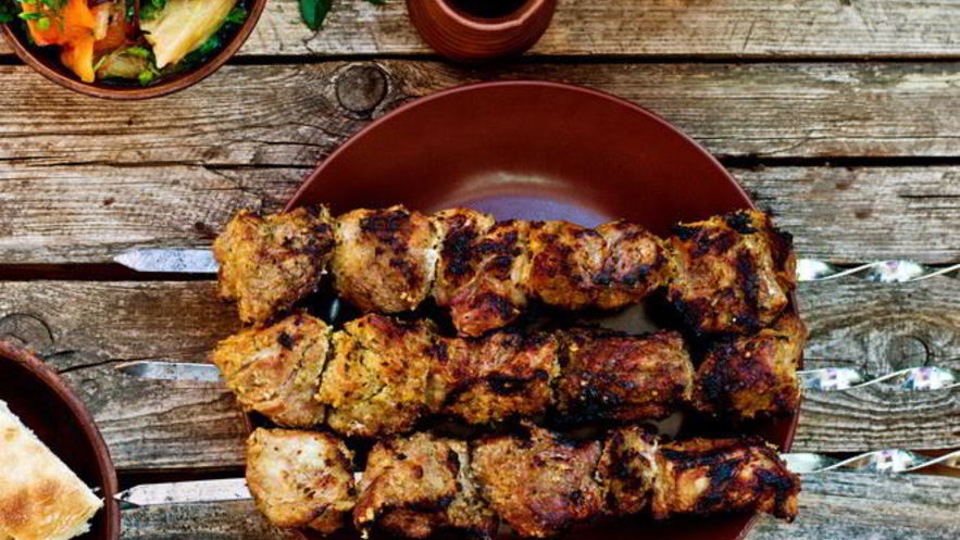 Рецепт закуски к шашлыку