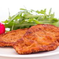 Рецепт Быстрого шницеля в тройной панировке