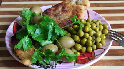 Рецепт Чешского шницеля