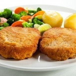 Рецепт Картофельно-мясных шницели