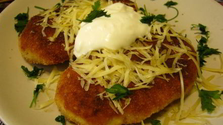 Рецепт картофельного шницеля