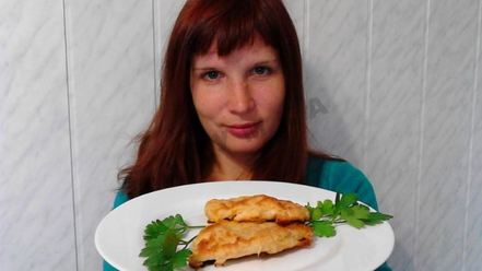 Рецепт куриного шницеля в духовке