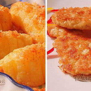 Рецепт Куриных мини-шницелей с картофелем по-словацки