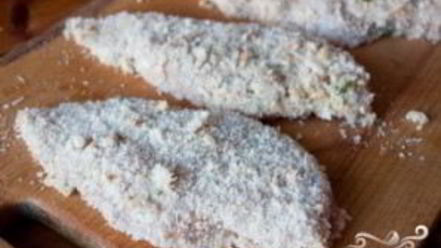 Рецепт куриных шницелей с пармезаном
