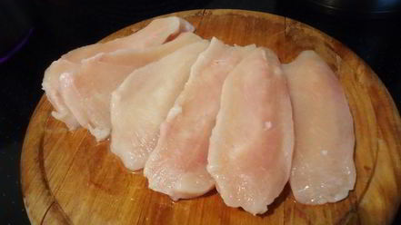 Рецепт миндального шницеля амаретто с острым вишневым соусом