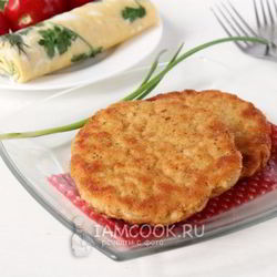 Рецепт Шницеля из фарша