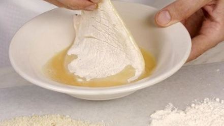 Рецепт шницеля из кальмара