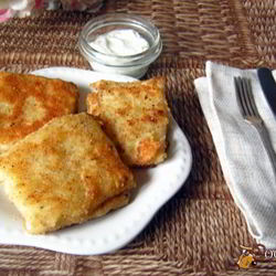 Рецепт Шницеля из капусты с сыром