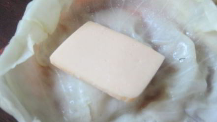 Рецепт шницеля из капусты с сыром