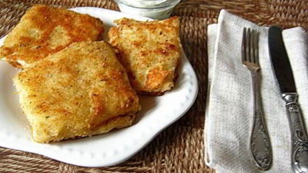 Рецепт шницеля из капусты с сыром