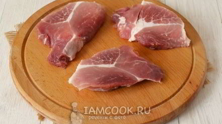 Рецепт шницеля из свинины в духовке