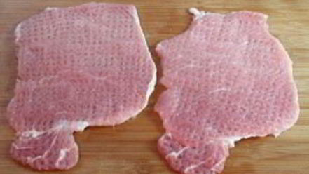 Рецепт шницеля из свинины