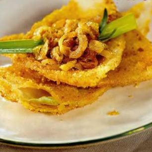 Рецепт Шницеля капустного с луковой заправкой