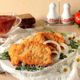 Рецепт Шницеля куриного