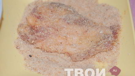 Рецепт шницеля на сковороде