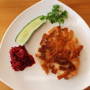 Рецепт Шницеля по-министерски куриный