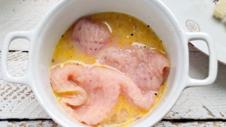 Рецепт шницеля по-столичному