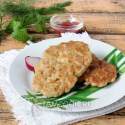 Рецепт Шницеля рубленого из свинины