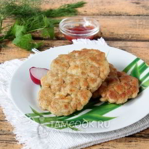 Рецепт Шницеля рубленого из свинины