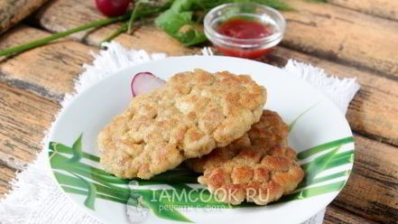 Рецепт шницеля рубленого из свинины