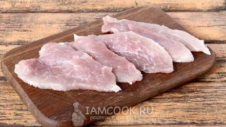 Рецепт шницеля рубленого из свинины